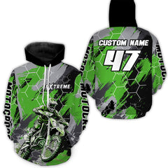 Maxcorners Motocross Hoodie Racing Jersey For Men Women Biker Off-road Dirt Bike Hoodie LM2809