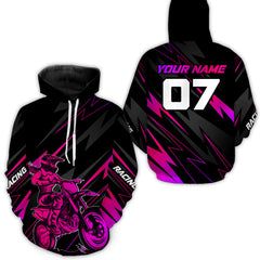 Maxcorners Motocross Racing Hoodie Jersey Men Women Motorcycle Dirt Bike MX Hoodie Zip LM2809