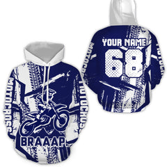 Maxcorners Motocross Racing Hoodie Jersey For Men Women Motorcycle Dirt Bike Hoodie Zip Shirt LM2809