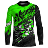 Maxcorners Green Motocross Racing Jersey Upf30+ Kid Men Women Dirt Bike Shirt Off-road Jersey MT2709
