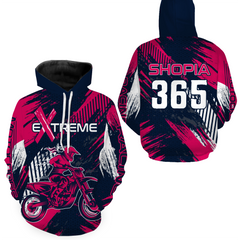 Maxcorners Motocross Hoodie for Men Women Motorcycle Hoodie Dirt Bike Racing Jersey LM2809