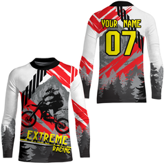 Maxcorners Motocross Racing Off-road Jersey Youth Men Women Dirt Bike Riding Shirt Motorcycle MT2709