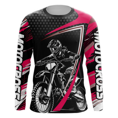 Maxcorners Motocross Racing Jersey Women Kid Girl Upf30+ Dirt Bike Shirt Off-Road MX Jersey XM273 MT2809