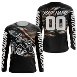Maxcorners ATV Motocross Racing Jersey Upf30+ Quad Bike Jersey Men Kid Women ATV American MT2809