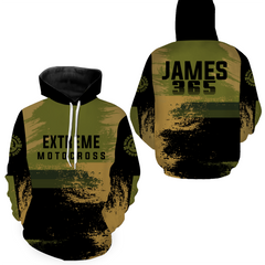 Maxcorners Motocross Racing Hoodie Jersey For Men Women Dirt Bike Motorcycle Riding Hoodie Shirt  LM2809