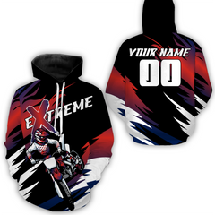Maxcorners Motocross Hoodie Jersey for Biker Men Women Dirt Bike Hoodie Motorcycle Hoodie  LM2809