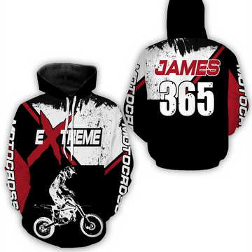 Maxcorners Motocross Hoodie Jersey For Biker Men Women Kid Motorcycle Dirt Bike Hoodie MT2709