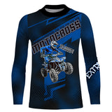 Maxcorners ATV Motocross Jersey Blue Upf30+ Quad Bike ATV Racing Jersey Men Women Kid ATV Shirt MT2809