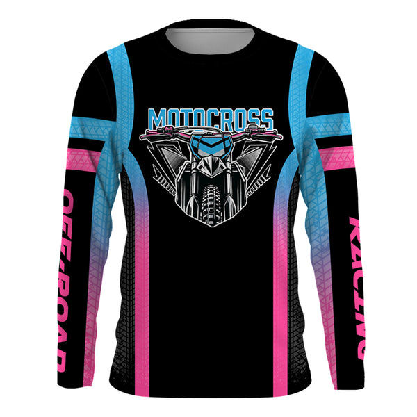 Maxcorners Motocross Racing Jersey Upf30+ Dirt Bike Shirt Kid Women Men Motorcycle Off-road Jersey XM257 MT2809