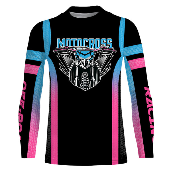 Maxcorners Motocross Racing Jersey Upf30+ Dirt Bike Shirt Kid Women Men Motorcycle Off-road Jersey XM257 MT2809