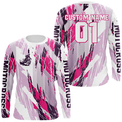 Maxcorners Custom Motocross Jersey UPF30+ MX Racing Dirt Bike Racewear LM2809