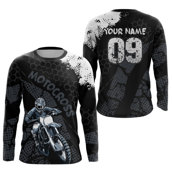 Maxcorners Custom Motocross Jersey Dirt Bike Jersey Upf30+ Mens Women Motorcycle Shirt| MT2709