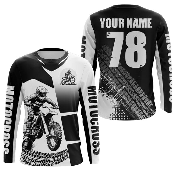 Maxcorners Custom Dirt Bike Jersey Motocross Jersey Upf30+ Mens Women Motocross Shirt| MT2709