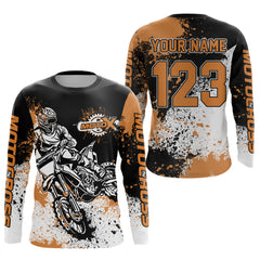 Maxcorners Custom Motocross Jersey Dirt Bike Shirt Motorcycle Jersey Team Shirt MX Jersey Adult & Kid|  LM2809
