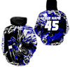 Maxcorners Custom Motocross Jersey Red Dirt Bike Clothes Upf30+ Mens Motorcycle Jersey| MT2709