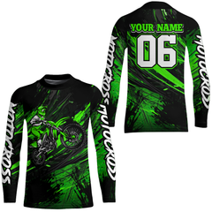 Maxcorners Adult&Kid Custom Motocross Jersey UPF30+ MX Racing Dirt Bike Shirt Men Women| MT2809
