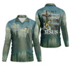 Maxcorners A Simple Man - Fishing Faith In Jesus Shirt, Fishing UPF Shirts, Funny Fishing Shirt