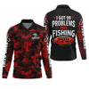 Maxcorners I Got 99 Problems Shirt, Personalized Fishing Shirt, Funny Fishing Shirts For Men, Father's Day Fishing Gift