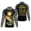 Maxcorners I’ve Got Fishing In My Veins And Jesus In My Heart, Bass Fishing Shirts, SPF Long Sleeve Shirts, Fishing Shirts For Men