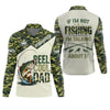 Maxcorners Reel Cool Dad UPF Fishing Shirt, Personalized Custom Name