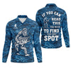 Maxcorners If You Can Read This You Need To Find Your Own Spot Fishing Shirt, Funny Bigfoot Fishing Shirt, Custom Fisherman Shirt