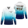 Maxcorners Personalized Fishing Shirt, Christian Fishing, Hooked On Jesus, Faith Fisherman Shirt, Fishing Gifts For Men