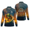 Maxcorners Professional Master Baiter Sunset Fishing UPF Shirts, Fisherman Outfit, Presents For Fishermen