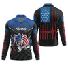 Maxcorners Largemouth Bass Fishing Patriotic Fishing Shirt, SPF Shirt For Men, Presents For Fishermen