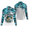 Maxcorners Mens Fish Around And Find Out T Shirt, Funny Fishing Shirt, Mens SPF Shirt, Fishing Gifts For Men, Bass Fishing
