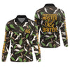 Maxcorners Professional Master Baiter Fishing UPF Shirts, Camo Fishing Shirt, Presents For Fishermen