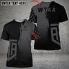Maxcorners Personalized Name, Team Name 3D Unisex Shirt For W T A A