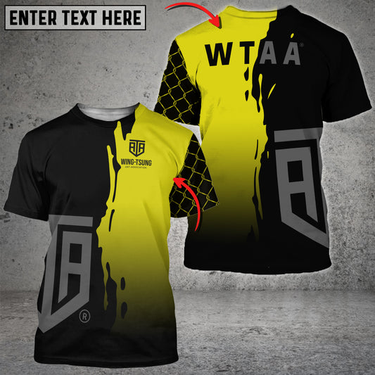 Maxcorners Personalized Name, Team Name 3D Unisex Shirt For W T A A