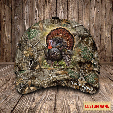 Maxcorners Personalized Name Turkey Hunting Cap NDB08 LM0402