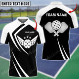 MaxCorners Personalized Name Pickleball 3D Polo Shirt