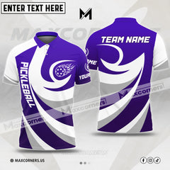 MaxCorners Pickleball Personalized Name & Team Name 3D Shirt (4 colors)