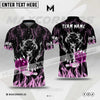 Maxcorners Bowling Panther Customized Name & Team Name 3D Shirt (6 colors)