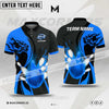Maxcorners Bowling Wolf Customized Name & Team Name 3D Shirt (6 colors)