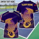 MaxCorners Personalized Name Pickleball Dragon 3D Shirt