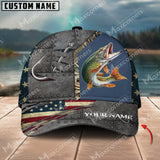 Maxcorners Personalized Pike Fishing Pattern Classic 3D Cap