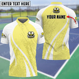 MaxCorners Personalized Name Pickleball 3D Polo Shirt