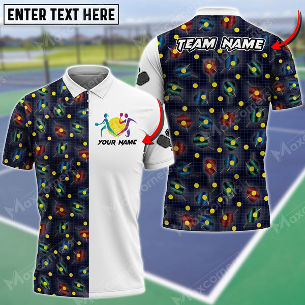 MaxCorners Personalized Name Pickleball 3D Shirt