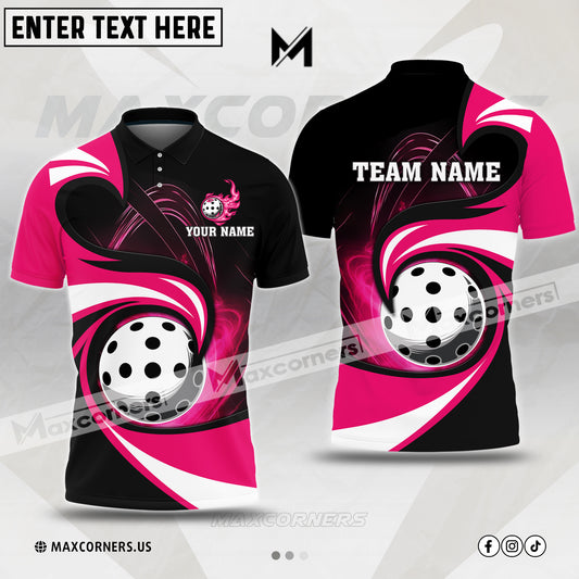 MaxCorners Pickleball Personalized Name & Team Name 3D Shirt (4 colors)