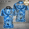 Maxcorners Bowling Fire Phoenix Volcanic Multicolor Customized Name, Team Name 3D Shirts