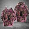 Maxcorners Hunting Deer Antlers Pink Woodland Camo Personalized 3D Shirts