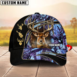 Maxcorners Wilderness Deer Hunting Camo Multicolor Personalized Name 3D Cap