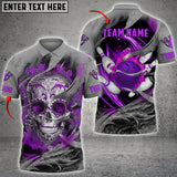 Maxcorners Ball And Pins Flame Sugar Skull Art Bowling Jersey Multicolor Options Personalized Name, Team Name 3D Shirt