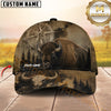 Maxcorners Hunting Compass Forest Personalized 3D Cap