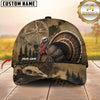 Maxcorners Hunting Compass Forest Personalized 3D Cap