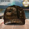 Maxcorners Hunting Leather Patch Personalized 3D Cap