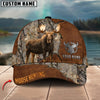 Maxcorners Moose Hunting Mutilcolor Personalized Name 3D Cap